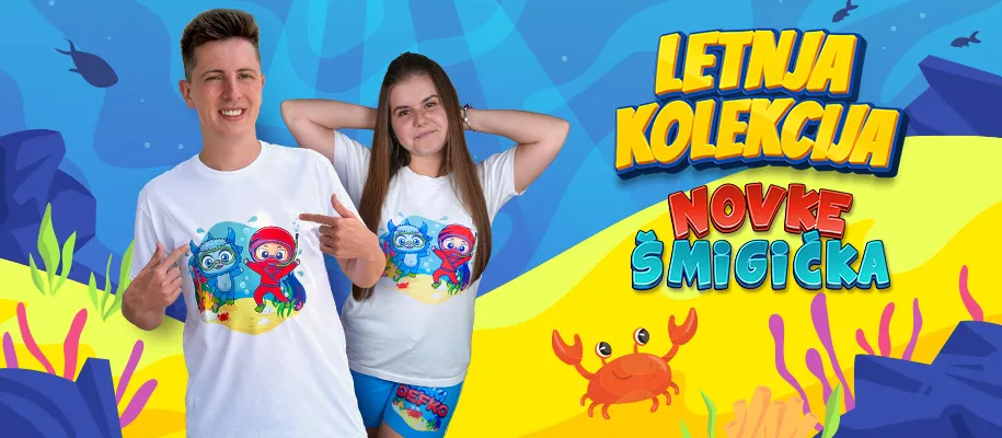 Defko i Ćaki majice, šorcevi i šolje - Novke i Šmigićka